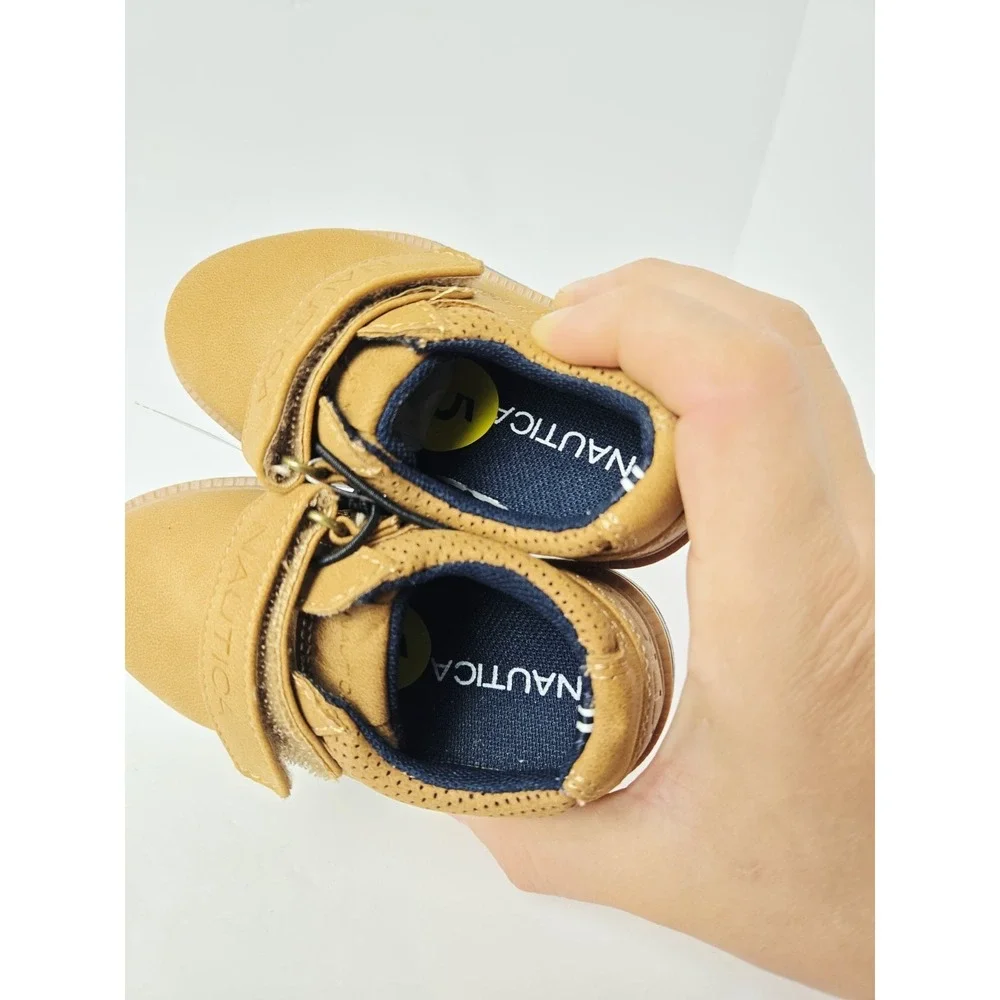 Nautica Toddler Shoes sz 5 tan Madaket 2 NWT